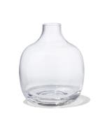 HEMA Vaas voor geurstokjes 8.4x10cm glas transparant, Verzenden, Nieuw