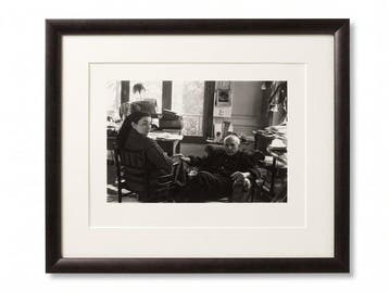 Lee Miller - Pablo Picasso and Jacqueline Roque, Villa la