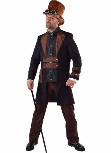 Steampunk heer kostuum elite, Ophalen of Verzenden, Nieuw