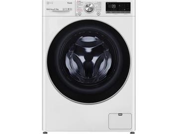 LG V7WD906A - Was-droogcombi 9 Kg - 1400 t/min - Wit, Witgoed en Apparatuur, Was-droogcombinaties, Verzenden, Zo goed als nieuw