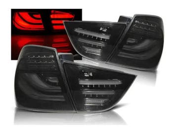 LED achterlicht units geschikt voor BMW E90 Smoke Black, Verzenden, Nieuw, BMW