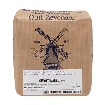 Molen de Hoop Volkoren Gerstemeel 1kg, Verzenden, Nieuw
