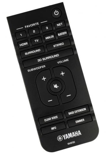 Afstandsbediening Yamaha vah0130 YMS-4080, Ophalen of Verzenden, Nieuw, Origineel
