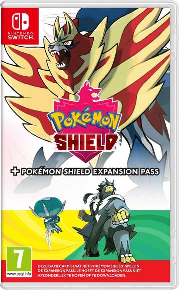 Switch Pokemon Shield + Pokemon Shield Expansion Pass (Gesea, Verzenden, Nieuw