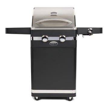 Boretti - Buitenkeuken - Bernini Nero - 2-branders - zwart -, Verzenden, Nieuw