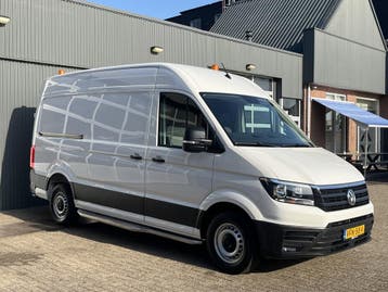 Volkswagen Crafter 35 2.0 TDI L3H3/L2H2, Stof, Gebruikt, Volkswagen, Wit