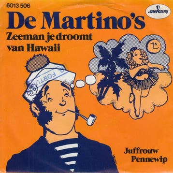 vinyl single 7 inch - De Martinos - Zeeman Je Droomt Van..., Verzenden, Zo goed als nieuw, 7 inch, Pop