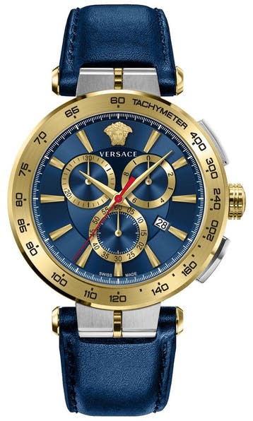 Versace VE6CA0223 Aion Chrono horloge, Overige merken, Staal, Verzenden, Polshorloge