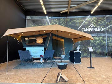 CAMPANERO Eck-Oh – vouwwagen voor 2–4 personen, Caravans en Kamperen, Meerkleurig, Tot en met 4, Ophalen, Overige merken