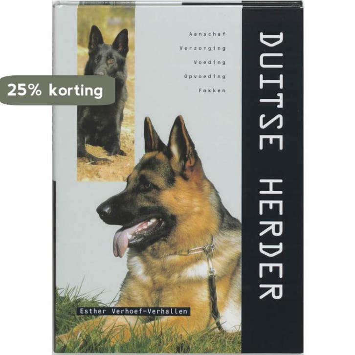 Duitse herder 9789062489039 Esther Verhoef, Boeken, Hobby en Vrije tijd, Gelezen, Verzenden