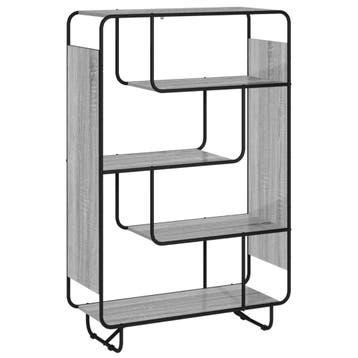 vidaXL buffetkast Grijs Sonoma 93.5 x 37.5 x 144 cm Bewerkt, Minder dan 50 cm, Verzenden, Nieuw, Minder dan 100 cm