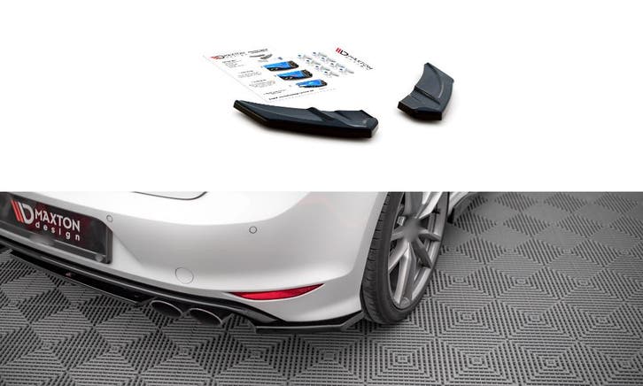 Rear Side Splitter voor Volkswagen Golf 7 R / R line, Auto diversen, Tuning en Styling, Ophalen of Verzenden