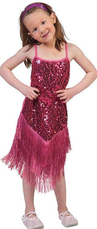 Flapper Disco Jurkje pink, Ophalen of Verzenden, Nieuw