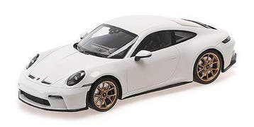 Minichamps Porsche 911 (992) GT3 Touring 2022 wit 1:18, Ophalen of Verzenden, Nieuw, Auto, MiniChamps