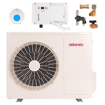 Atlantic Aurea Hybrid Add-On Monobloc Warmtepomp 5kW, 30 tot 80 cm, Overige typen, Nieuw, 60 tot 150 cm