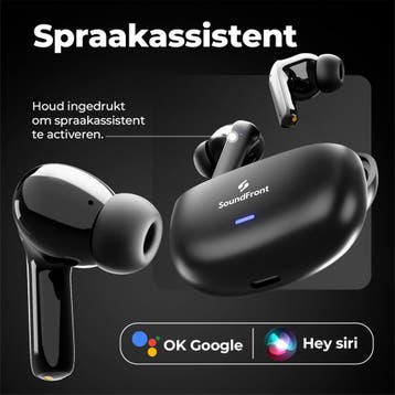 Soundfront Ultimate Draadloze Oordopjes - Bluetooth Oortjes, Telecommunicatie, Mobiele telefoons | Oordopjes, Ophalen of Verzenden
