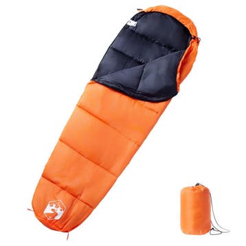vidaXL Slaapzak mummie voor volwassenen camping 3 seizoenen, Verzenden, Nieuw