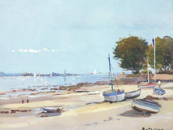 Gérard Barthélémy (1927-2016) - Bord de mer