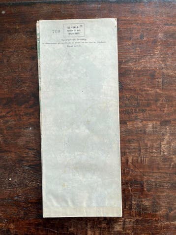 Stafkaart Venlo, Boeken, Gelezen, Verzenden, Landkaart, 1800 tot 2000