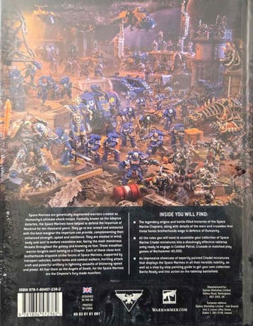 Codex Space Marines 10th edition (Warhammer Nieuw), Hobby en Vrije tijd, Wargaming, Ophalen of Verzenden, Nieuw