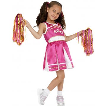 Roze cheerleader pakje voor meisjes - Cheerleader kleding, Ophalen of Verzenden, Nieuw