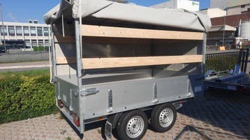 Veiling: Bakaanhangwagen BW 2.50x1.50x1.50m 750kg, Auto diversen, Ophalen, Gebruikt