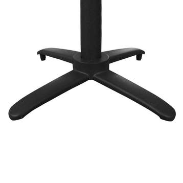 Bolero aluminium flip-top tafelpoot zwart, Verzenden, Nieuw in verpakking