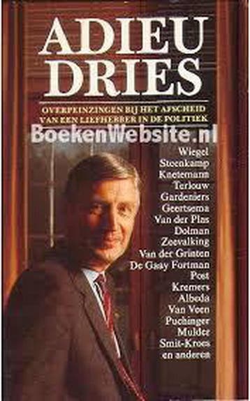 Adieu dries - Hans Wiegel 9789026947773, Boeken, Verzenden, Gelezen, Hans Wiegel