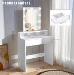 Moderne Kaptafel met LED Spiegel en Opbergruimte, Huis en Inrichting, Tafels | Kaptafels, Verzenden, Nieuw