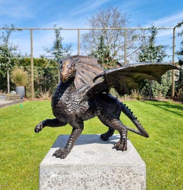 Beeldje - Dragon - Brons