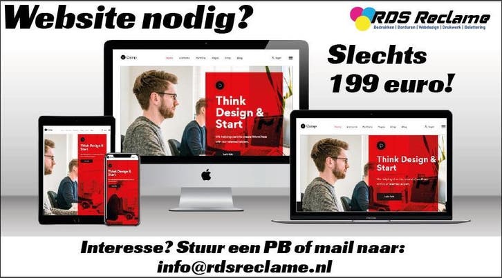 Website nodig? 199 euro| Webdesign | Website | Snel geleverd, Diensten en Vakmensen, Webdesigners en Hosting, Webdesign, Website Bouw