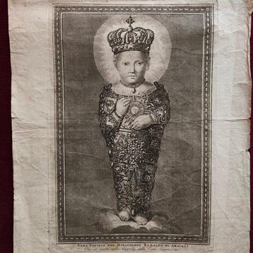 Onbekende kunstenaar - Antica incisione - Vera effigie del