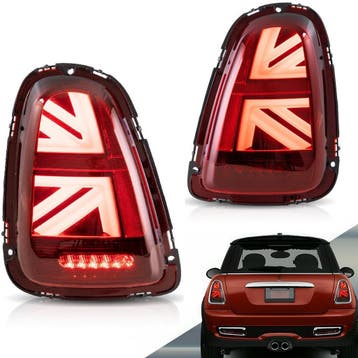 Mini Cooper Union Jack R56 R57 LED Achterlichten CP021, Auto-onderdelen, Nieuw, Mini