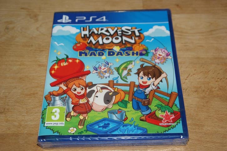 Harvest Moon Mad Dash (ps4), Spelcomputers en Games, Games | Sony PlayStation 4, Nieuw, Simulatie, Ophalen of Verzenden