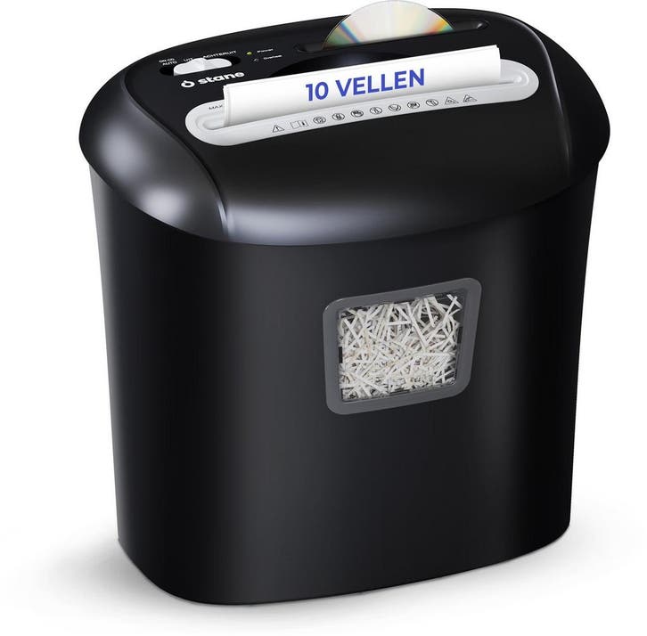 Stane Papierversnipperaar – Papiervernietiger voor Thuis en, Huis en Inrichting, Badkamer | Badtextiel en Accessoires, Nieuw, Ophalen of Verzenden