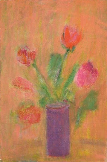 Lyne Seybel (1919-2009) - Les tulipes
