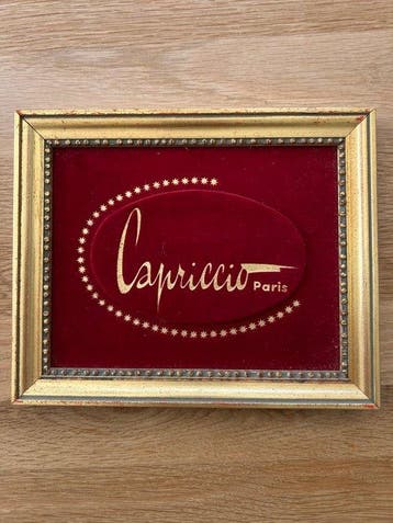 Advertentiekader schoenen - Capriccio Paris - Reclamebord -