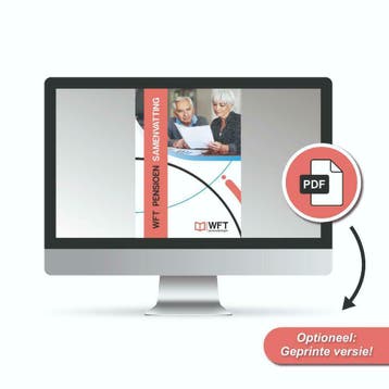 Wft Pensioen Samenvatting 2023-2024, Boeken, Verzenden, Nieuw, Overige niveaus, WFTsamenvattingen