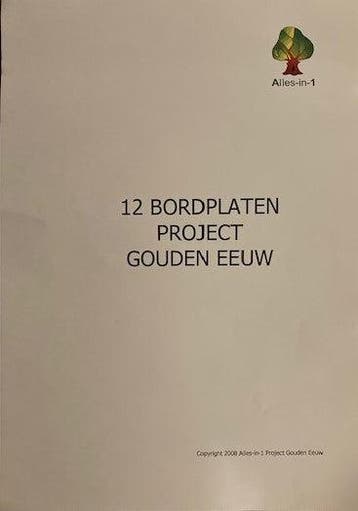 Alles-in-1 Bordplaten A3 Project Gouden eeuw (per groep), Verzenden, Nieuw