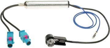 Antenne Adapter ISO / 2 x FAKRA Seat / Skoda / VW, Verzenden