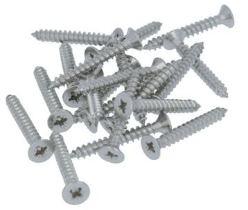 20 stuks Houtschroeven pozidrive 3.7X30 mm rvs, Verzenden, Nieuw