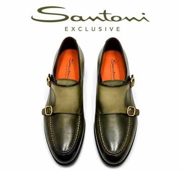 Santoni - Platte schoenen - Maat: EU 42 - Nieuw in doos, Nieuw