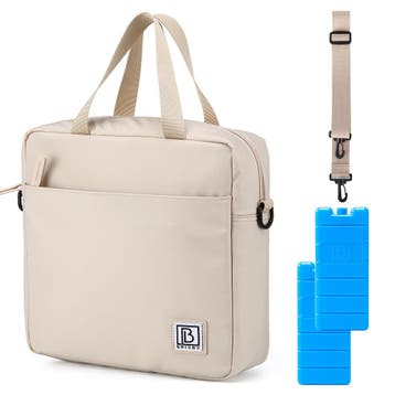 Brisby 4 Laags Geïsoleerde Koeltas - Lunchtas 7 liter, Caravans en Kamperen, Koelboxen, Verzenden, Nieuw, Koeltas, Koelelement