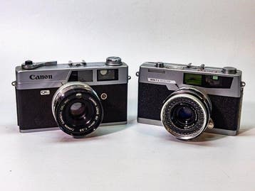 Canon, Petri Vintage Japanese Rangefinder Lot: Canon Canonet, Nieuw