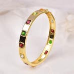 Zonder minimumprijs - Armband Zilver - Gemengde edelstenen -, Nieuw