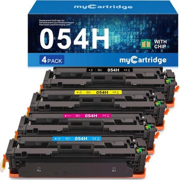 Toner set Canon 054H - 4-pack | Retourdeal 36% Korting, Ophalen of Verzenden, Nieuw, Toner, MYCARTRIDGE