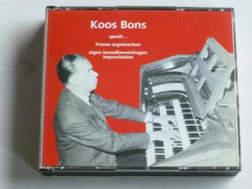 Koos Bons - Franse Orgelwerken (2CD), Ophalen of Verzenden, Zo goed als nieuw