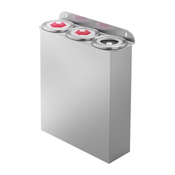 GGM Gastro | Set Drievoudig bekerdispenser & dekseldispenser, Verzenden