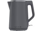 Aeno Aek0004 Waterkoker Antraciet, 1 tot 2 liter, Verzenden, Nieuw