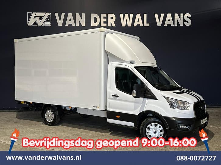 Ford Transit L3 H1 | Lease vanaf 471,- p/mnd, Auto's, Ford, Dealer onderhouden, Te koop, Handgeschakeld, Diesel, Wit, Transit